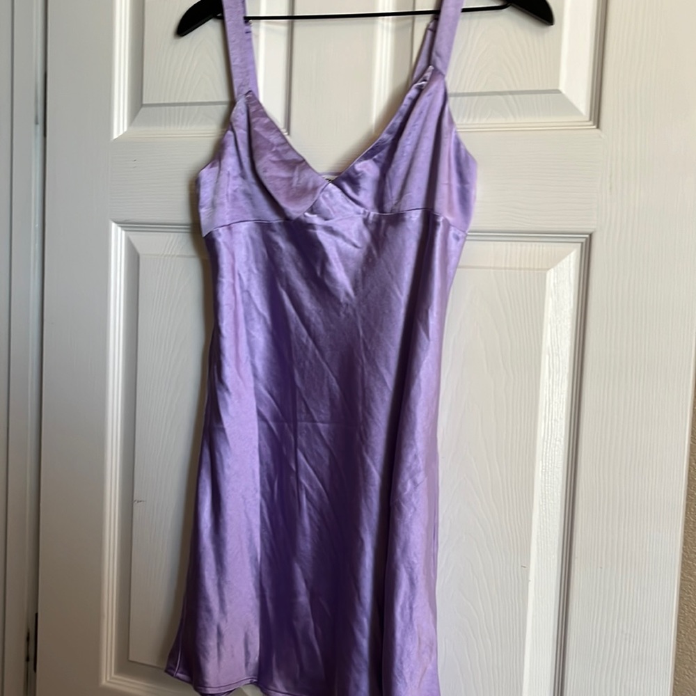 Satin princess Polly mini dress. Brand new no tags